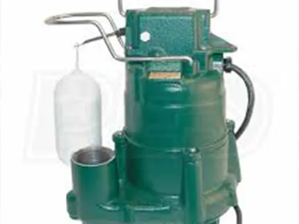 green sump pump