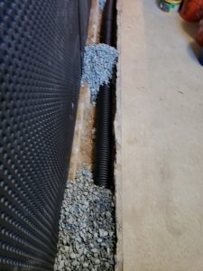 pressure release for a basement to keep it dry