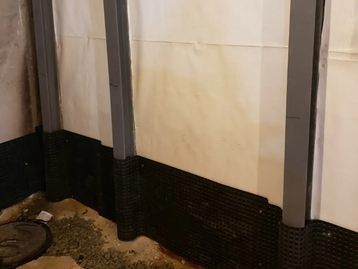 Waterproofing a basement in Springdale