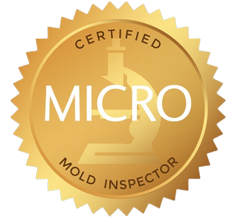 Logo for certified mold inspector