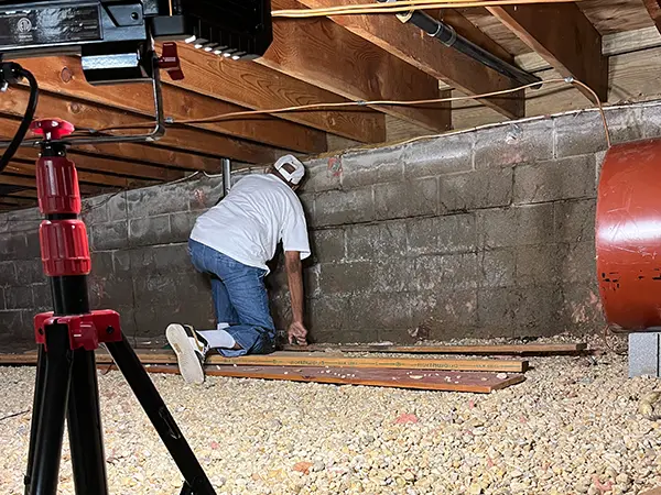 Waterproofing a basement