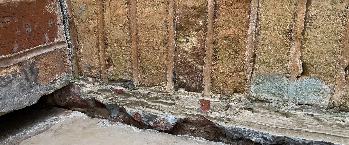 Slab jacking foundation repair