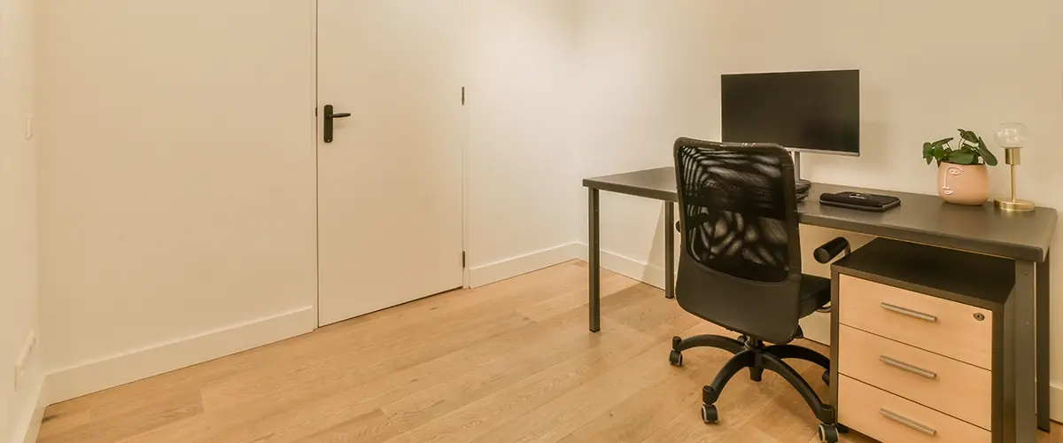 Office in basement